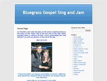Tablet Screenshot of bluegrassgospelsing.com